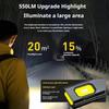 ST7 PRO EDC Light Source Features Laser Pointer Function Flashlight Mode Magnetic Base Pocket Clip ABS Build Camping Hiking