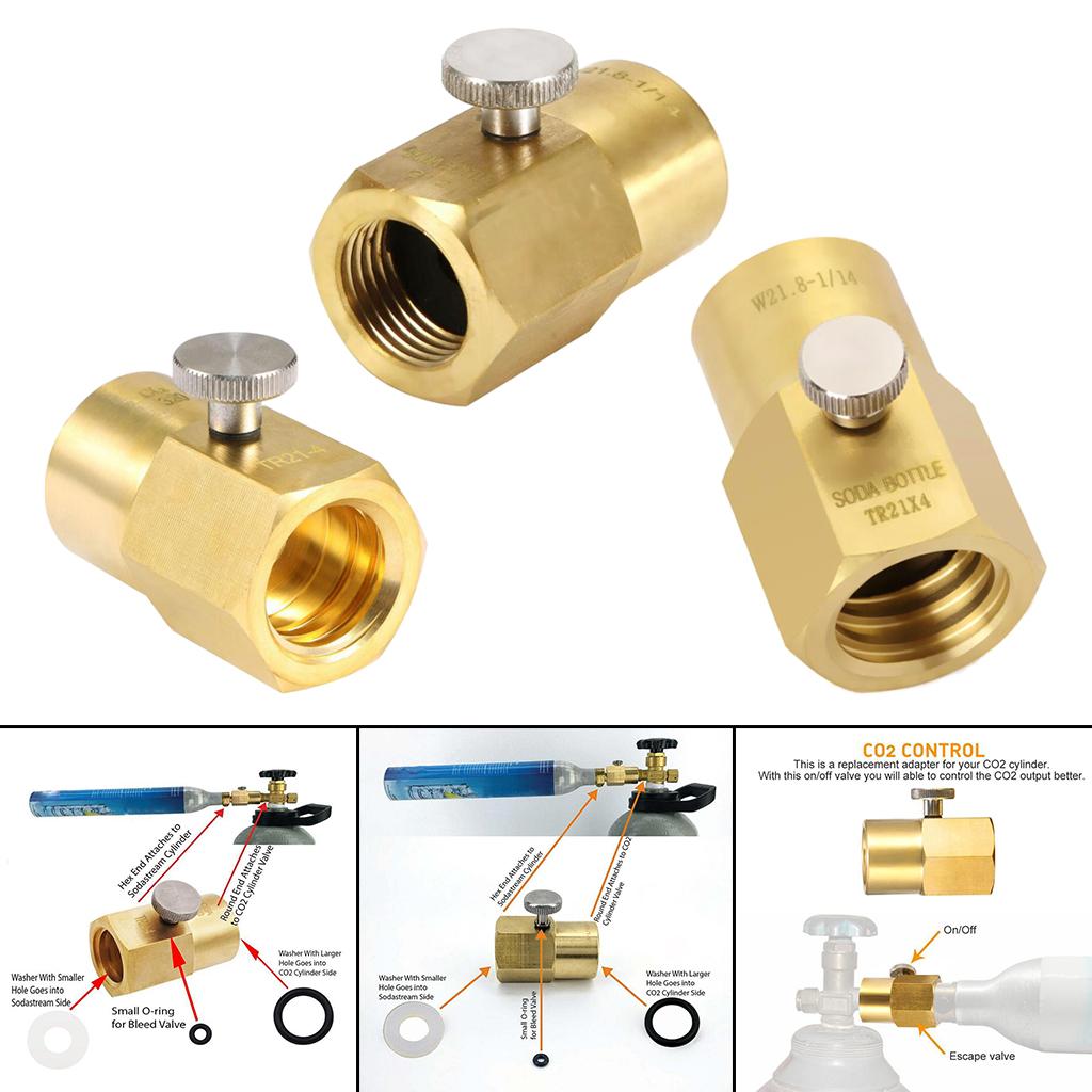 Carbonation Refill Kit for Soda Makers