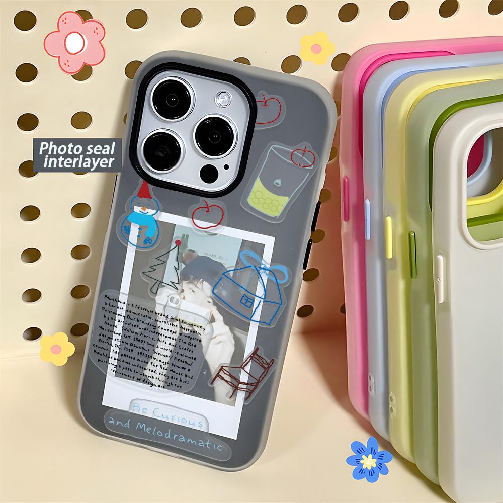 Malovaný kryt na telefon pro iPhone 15 11 13 14 pro 15 16 Pro Max 12 13 16 Pro Roztomilý Módní Vtipný Kryt na telefon se šňůrkou Nejnovější Doporučení Top prodeje