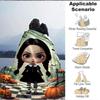 1pc Halloween, Wednesday Blanket Lightweight Flannel Blanket Throw Blanket For Sofa, Bed, Travel, Camping, Livingroom, Office, Couch