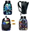 Strapazierfähiger 17-Zoll Undertale Sans Rucksack für Kinder mit verstellbaren Trägern und stilvollem Design