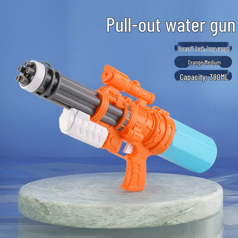 Kids’ XL High-Pressure Gatling Water Gun for Beach Battles