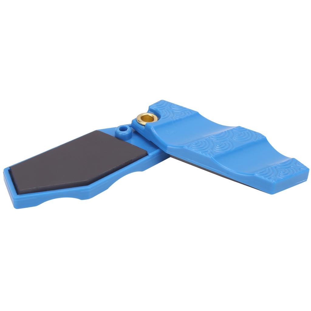 Fishing 2 In 1 Line Straightener Cleaner Hard Plastic Organize Tools Fishing AccessoryBlue Straightener
