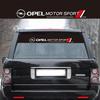 Car Front Rear Windshield Decal Sticker Decoration For Opel Corsa Astra Insignia Vectra Zafira Meriva Mokka Grandland Vivaro