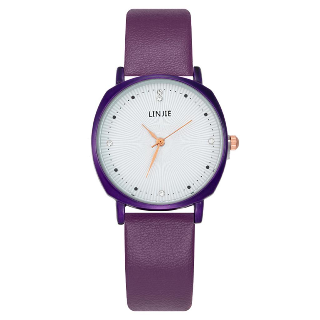 Dámské módní kožené hodinky