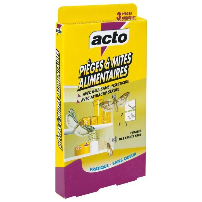 Piège à mites alimentaire - lot de 3