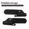 1 Pair Lightweight Nylon/Iron Shell Anti-Slip Cycling Pedals Accessory Foldable Front Foot Pedals For Yadi Aima  U1 E-Bike