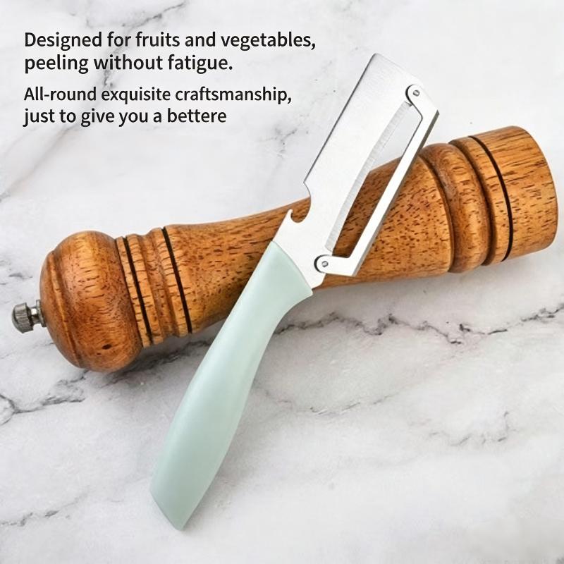 2 in 1 Vegetable Peeler Ultra Sharp Stainless Steel Durable Kitchen Tool for Potato Carrot Fruit Convenient Food Preparation