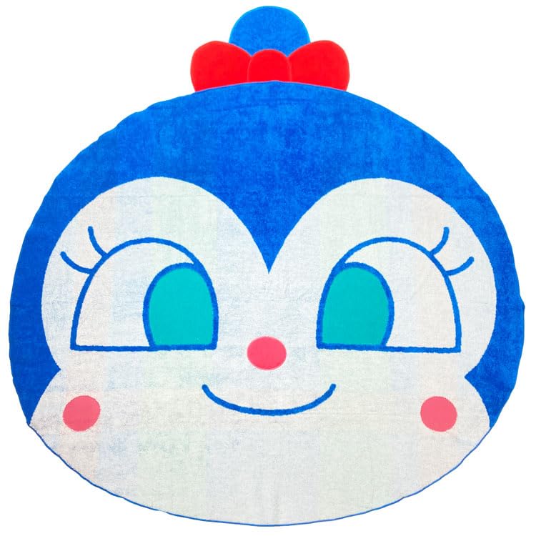 

Marushin Anpanman Вырезанное Большое Полотенце Лицо Кокин-чан 889147 Marushin