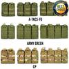 1000D Tactical Magazine Pouch Double/Triple/Quadruple Mag Pouch Airsoft Ak 7.62/5.56mm M4 Ar Rifle Hunting Accessories