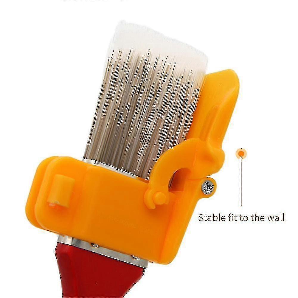 Variety Angle Paint Edger Tool Handheld Paint Roller Brush Kit Indoor Outdoor For Wall Ceiling - RIpj