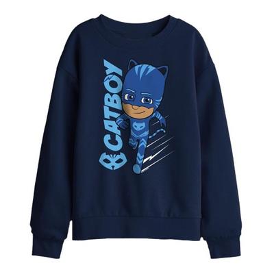 Childrens/Kids Cat Boy Sweatshirt