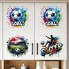 2026 World Cup Stickers: Football Fan Support Decorative Self-Adhesive Window Decals