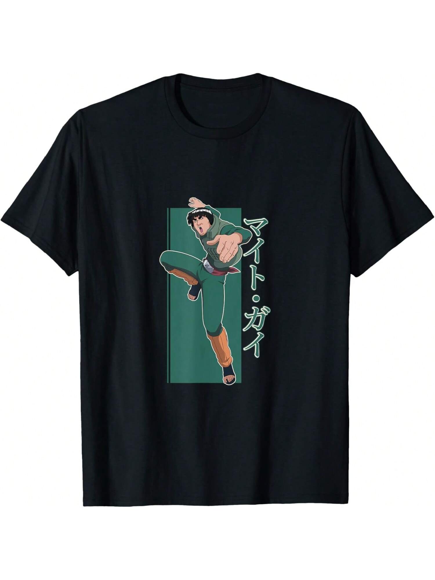 

Наруто Шиппуден Майто Гай Футболка XXXXXL чёрный