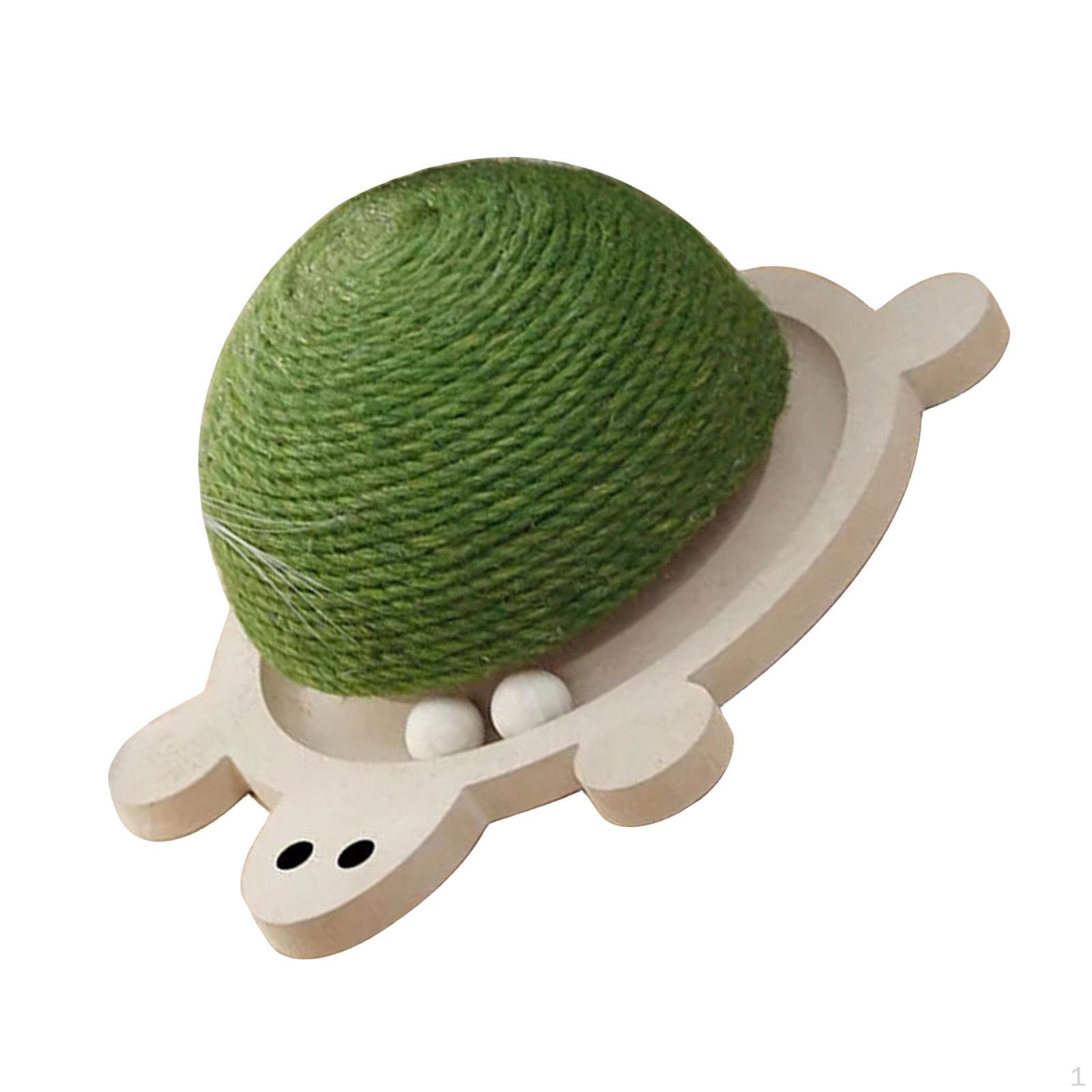 Cat Scratcher Ball Grinding Claw green