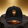 Owl Logo Orange Hat Unisex Printed Baseball Cap Sandwich Visor Sports Cap Suitable for Daily Attendance And Travel - an Excellen