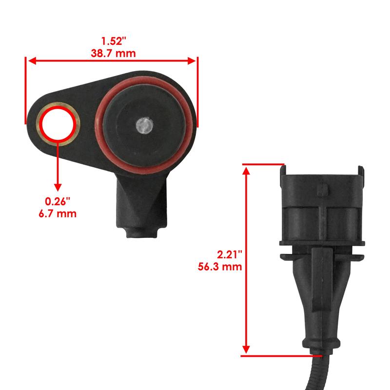 

Crank Position Speed Sensor for Polaris RZR 4 XP 900 / RZR XP 900 OEM NO: 2411719,201149035, 0281006201, 0281002898