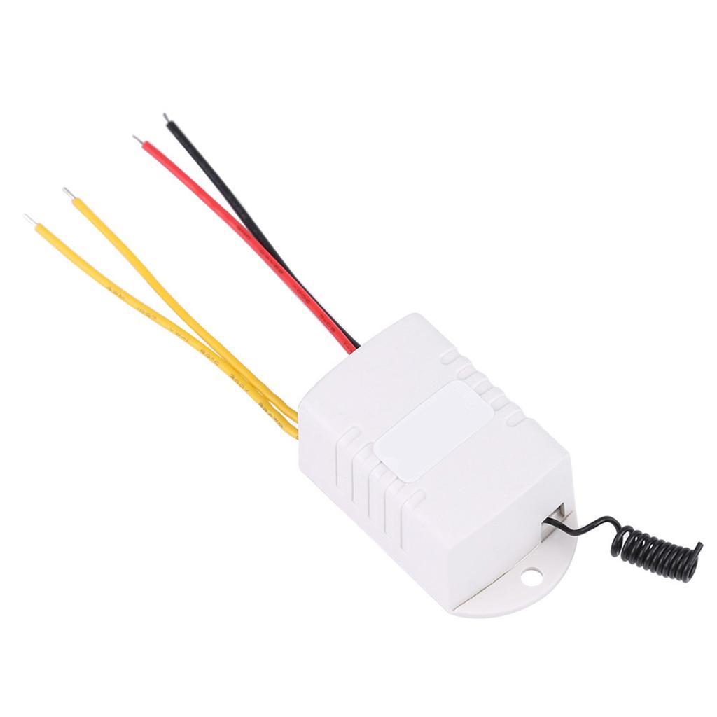 DC 4V 5V 6V 7.4V 9V 12V Wireless Relay Remote Control One Key Switch Receiver Transmitter