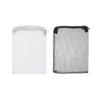 2Pcs Aquarium Filter Media Taschen Fisch Tank Filter Mesh Tasche mit Zipper für
