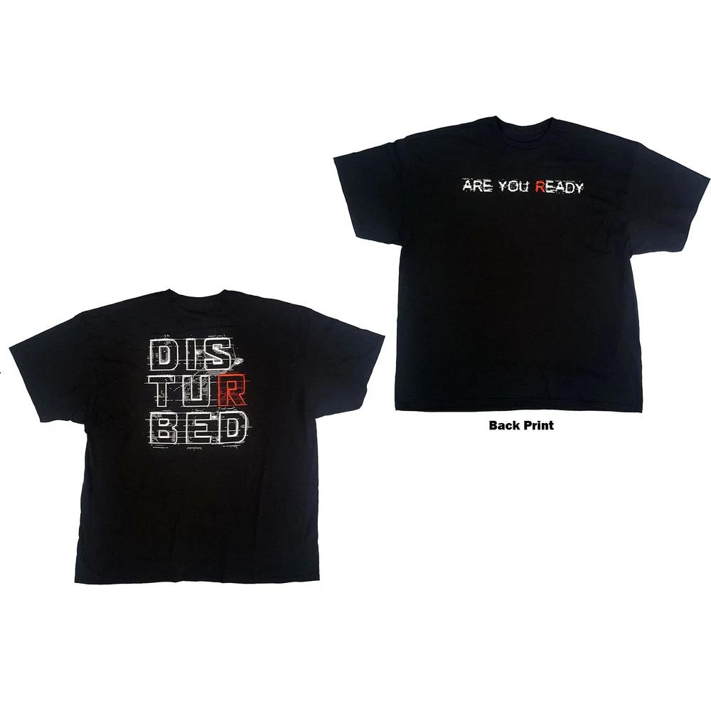 Disturbed Unisex TShirt Are You Ready (Back Print) S