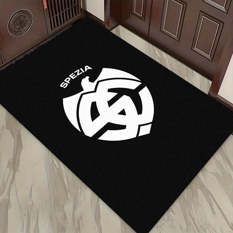 Spezia Calcio Teppich für Wohnzimmer Schlafzimmer Zuhause Sofadekoration, Kinderspiel rutschfeste Bodenmatte