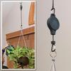 Gardening Hook, Retractable Lifting Basket, Birdcage, Flower Pot Hook, Creative Home Hanging Tool