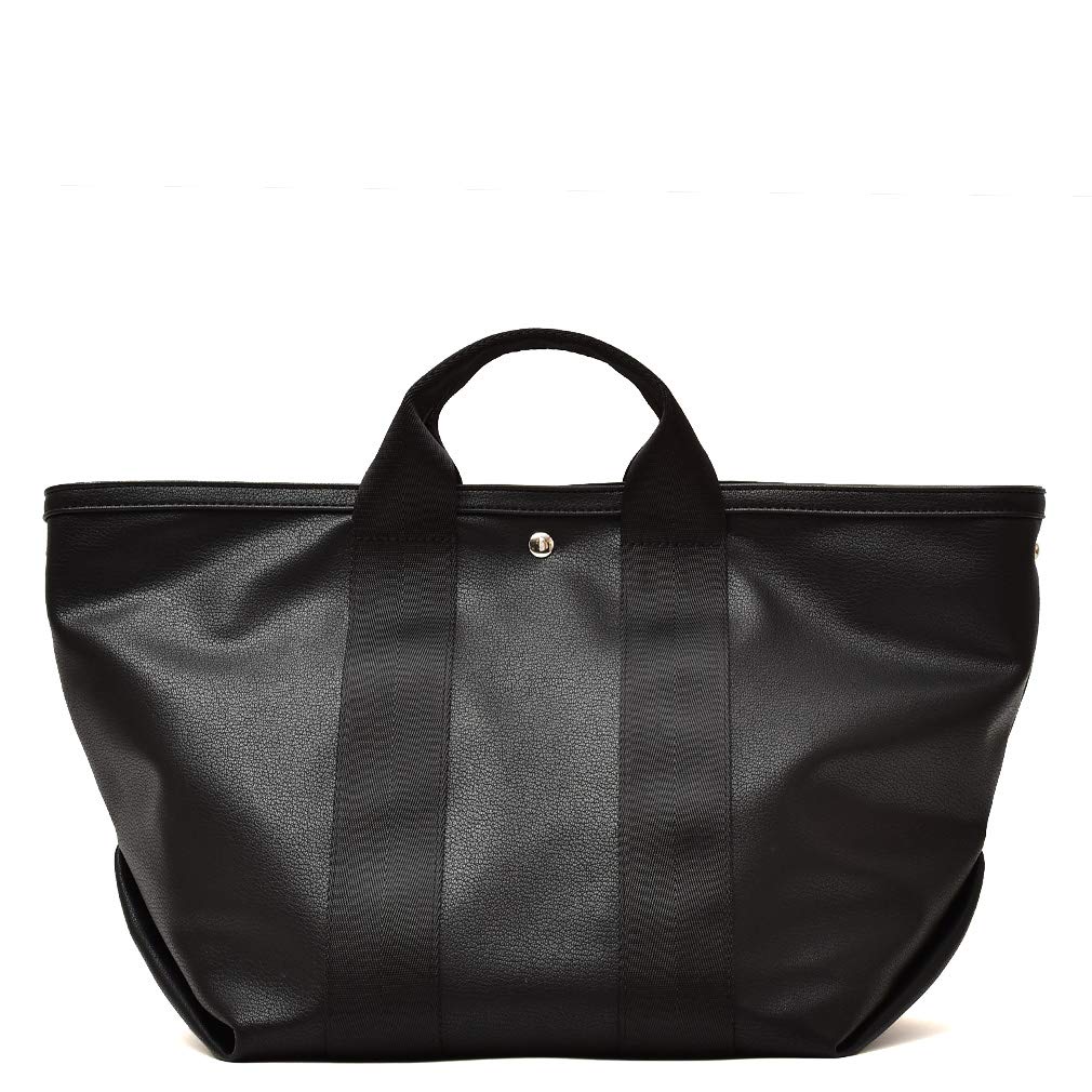 

Gratante Wide-Gusset 2-Way Tote Bag with Tape Handles (M) Women s Commuter Bag abb-g0037 (Black)