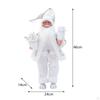 18 Inch Santa Decoration Figure with Gift Bag for Home And Office
