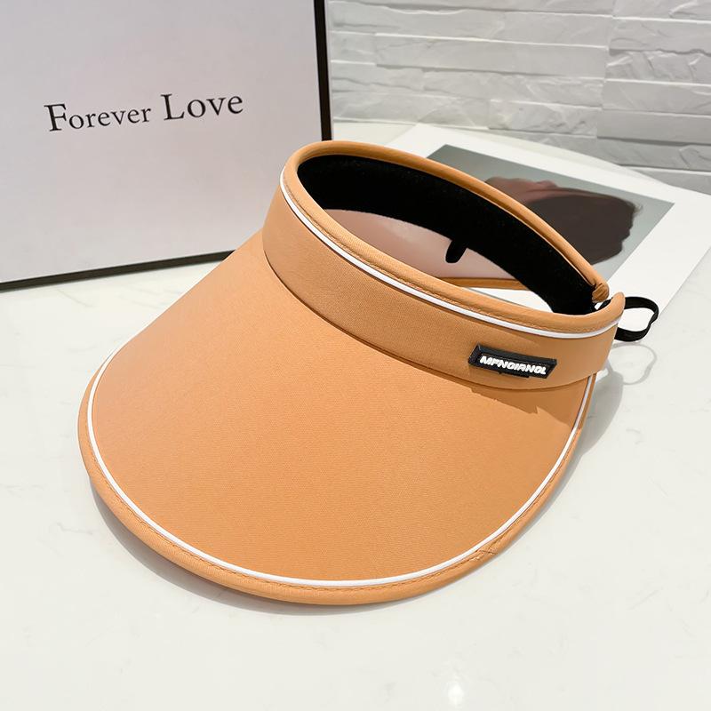 Sunshade empty top hat children summer UV protection sun protection hat women's outdoor sports versatile headband sun hat