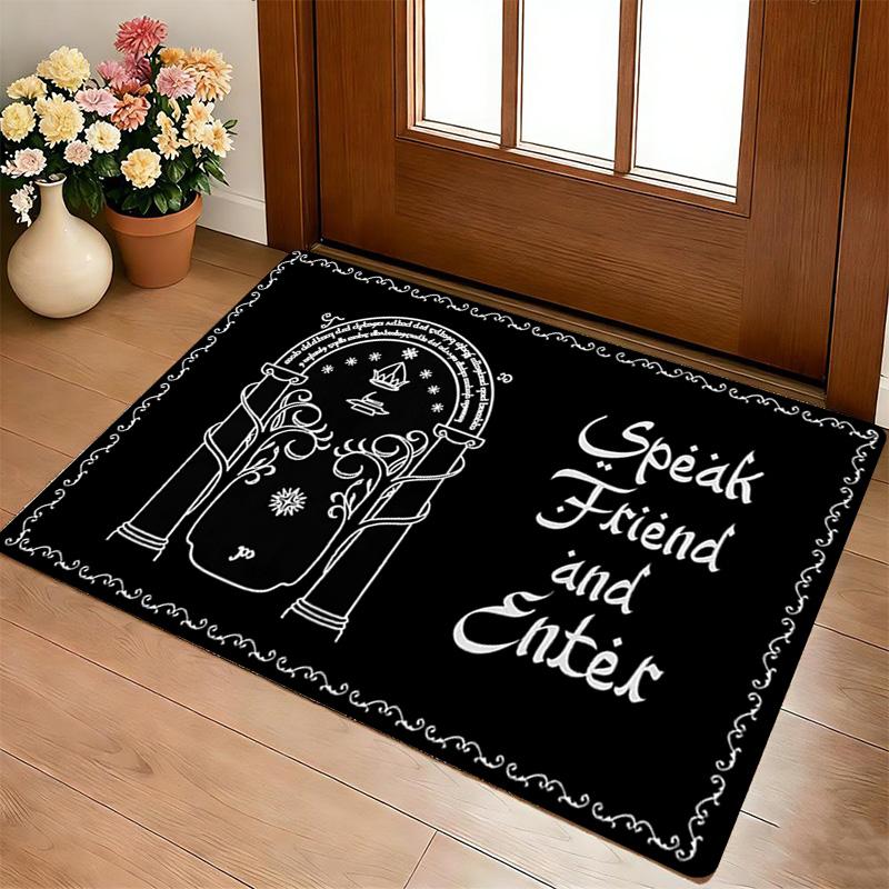 Doorway Portal Living Room Nonslip Area Rug Soft Carpet For Bedroom Game Playroom Sofa Office Home Decor Doormat Christmas Gift C926438