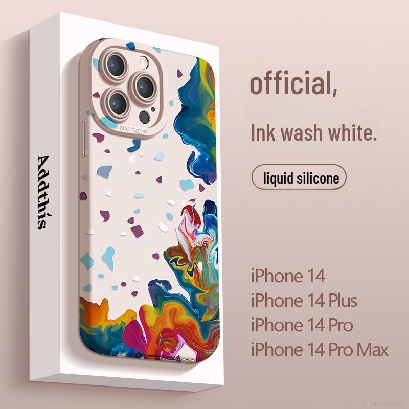 

Premium Liquid Silicone Case for iPhone 14/14 Pro Max - Unisex Design iPhone 15 Plus