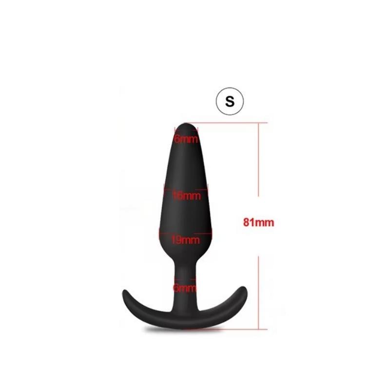 Analplug Bullet Vibrator Sexspielzeug für Männer Frauen Prostatamassager Sichere Silikon-Buttplugs Intime Produkte für Erwachsene