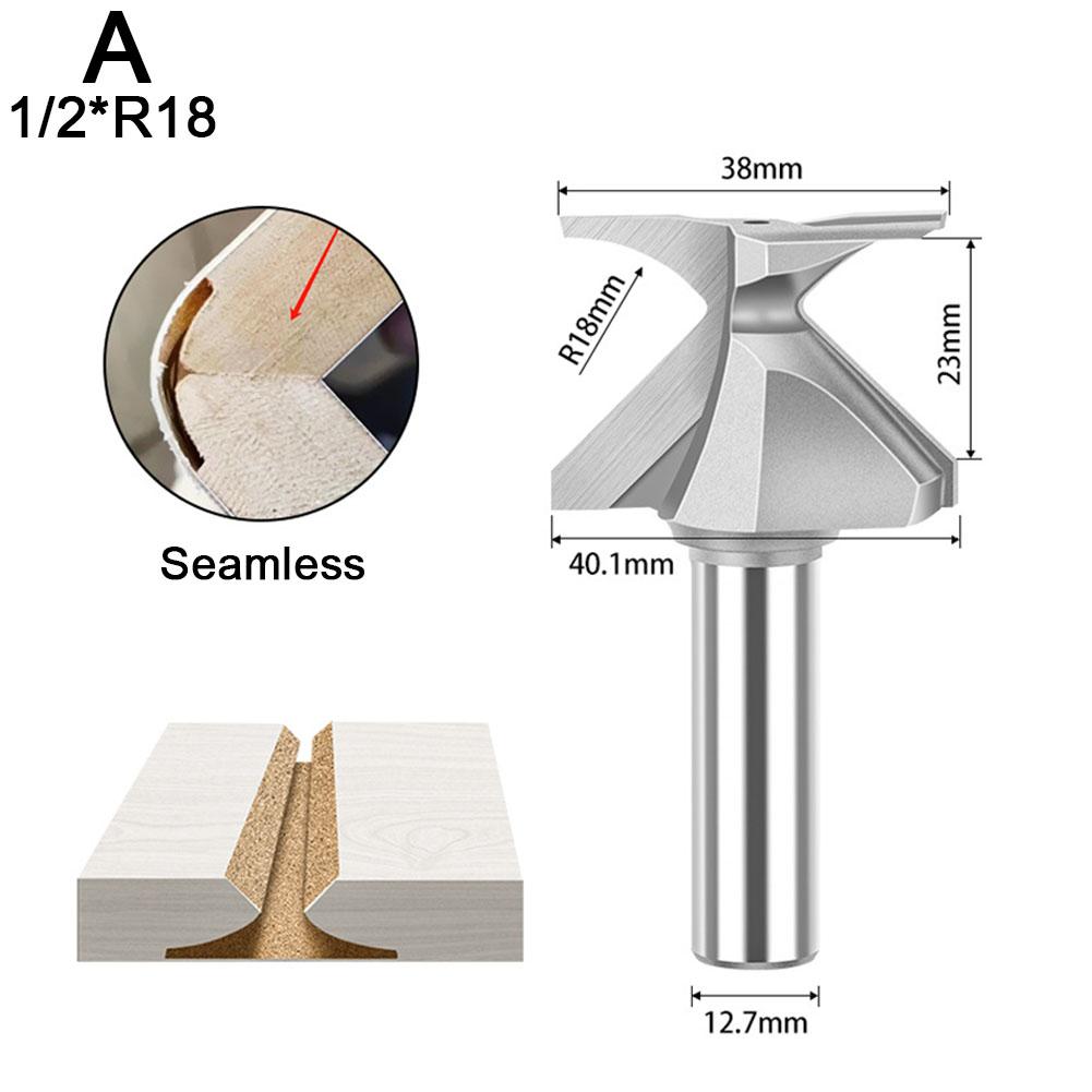

1/2-дюймовый хвостовик 12 мм хвостовик дугогибочный интегрированный нож формовочный нож R18 R30 фрезы для деревообрабатывающего фрезерного станка