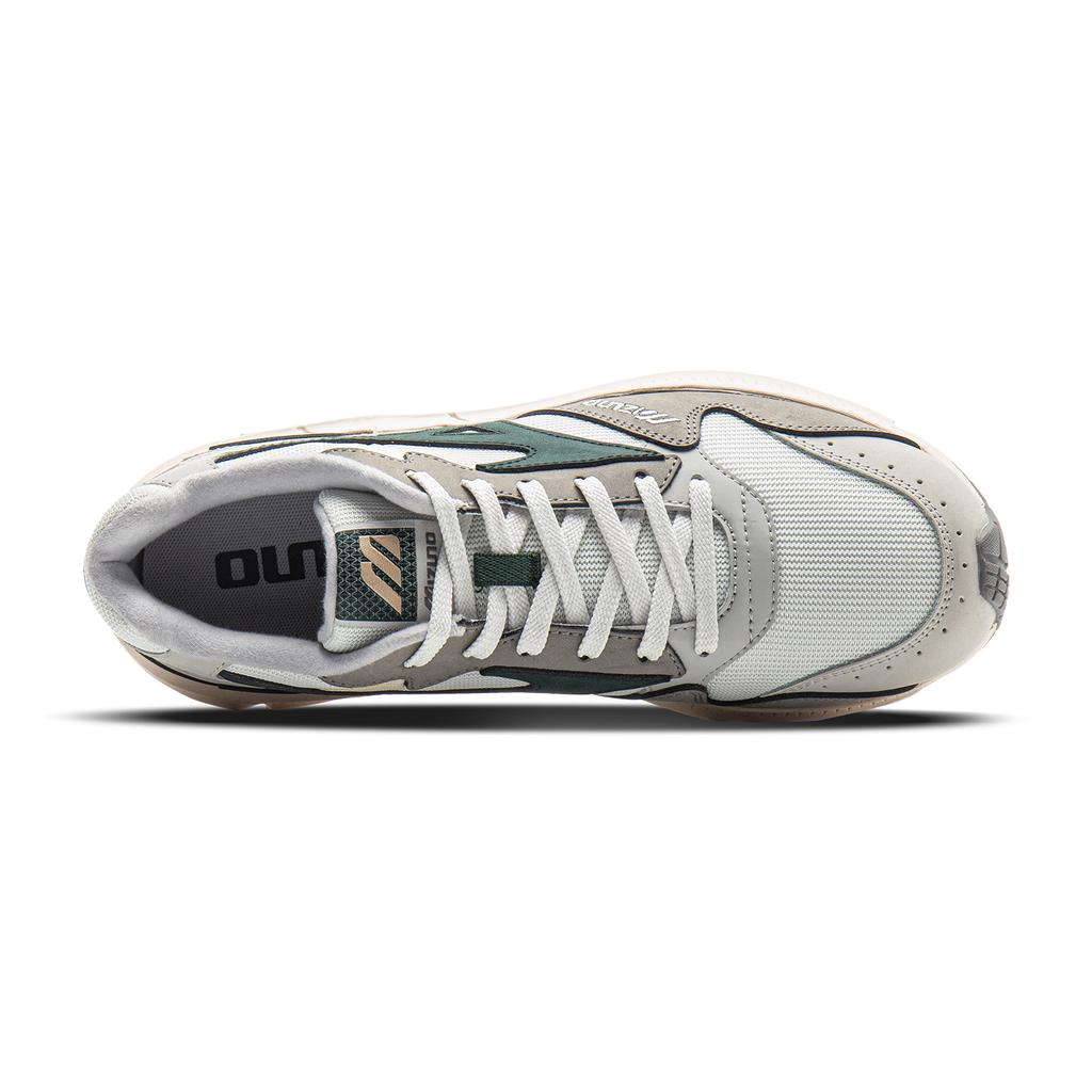 Mizuno Pi Retro Series Comfortable Low-Top Running Shoes Unisex Running Shoes Light-Gray D1GH232311