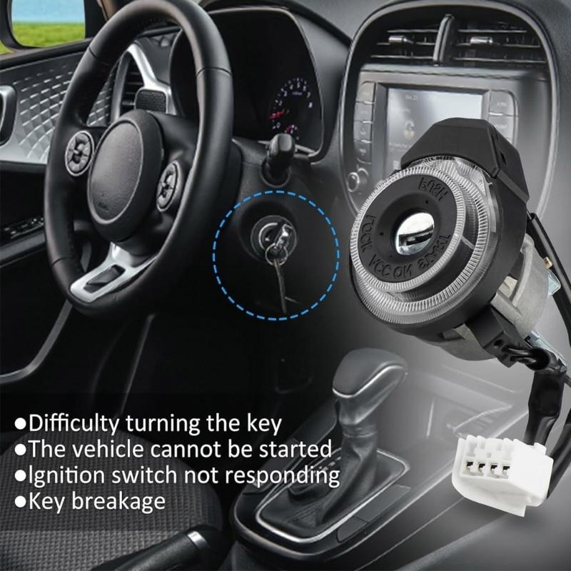 Ignition Lock Cylinder Switch 81900-2KA30 819002KA30 for 2u/4u Hatchback 2.0L L4 Ignition Lock Assembly with 2 Keys