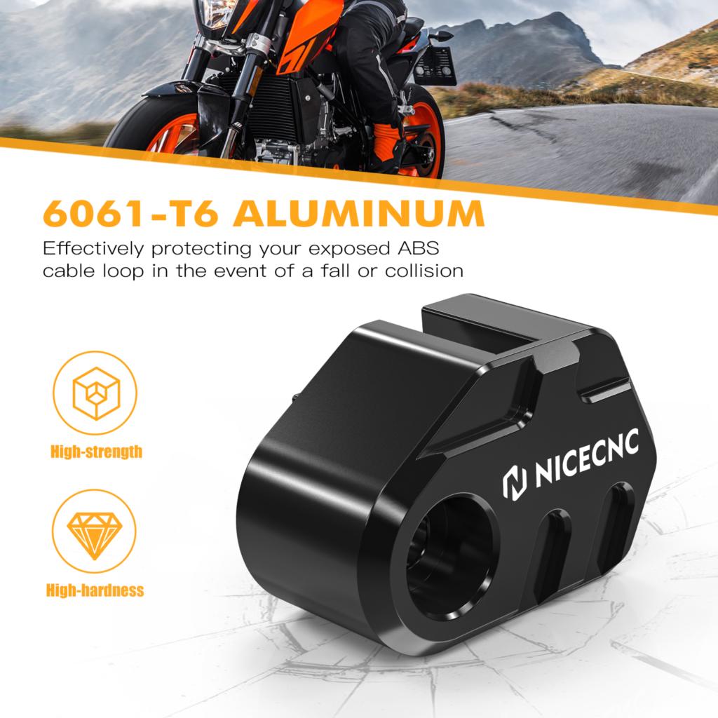 For 2022-2025 GasGas 700 SM 700 ES Rear ABS Sensor Guard Cover for KTM 690 SMC R 690 Enduro R 12-25 1290 Super Adventure 17-2023