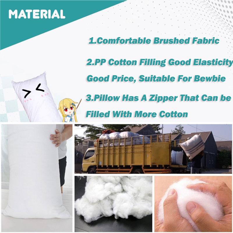 Customize Anime Dakimakura with Pillowcase Body Pillow Hugs Bed Pillow Otaku Cosplay Sleeping Long Pillow Bedroom Cushion