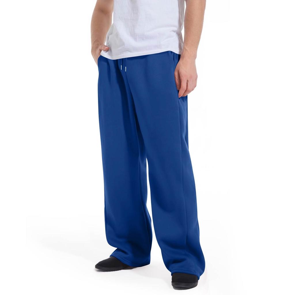 Men's Loose Casual Sweatpants Elastic Waist Drawstring Sports Pants