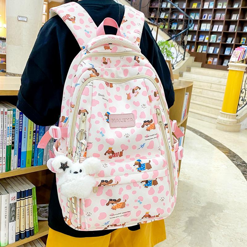 Primary School Students Third To Sixth Grade Schoolbag Girls Large Capacity Backpack
