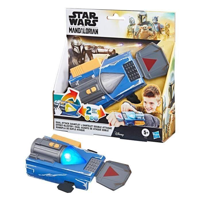 Jouet - HASBRO - Gantelet double attaque Star Wars The Mandalorian - Attaque multi-cibles et lance-flammes