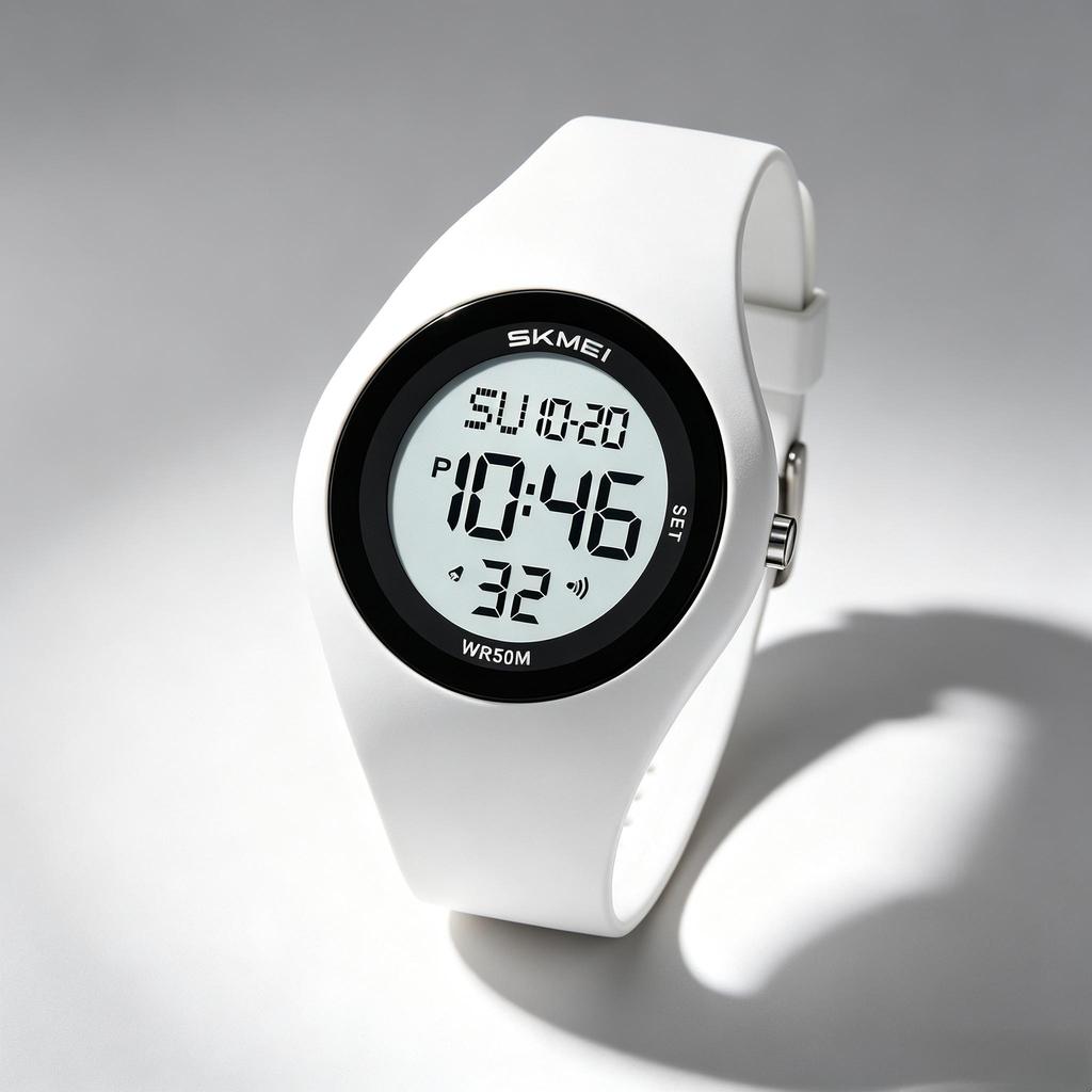 Unisex Sports Watch SKMEI Silicone Strap School EL Backlight 2618
