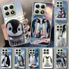 Penguins Love At The North Pole Phone Case Cover for Xiaomi Redmi Note 15 14 13 12 11 Pro Plus 14S 12S 11S 11T 11E 10S 10 Custom