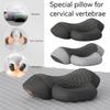 Electric Neck Pillow Ergonomic Memory Foam Pillow Heat & Vibration Shoulder Massager Pillow Multi-Function for Blood Circulation