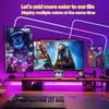 5V RGB LED Neon Strip Waterproof With Bluetooth APP,Remote,Music Sync,Dimmable Flexible Neon Lights for TV Backlight Bedroom DIY
