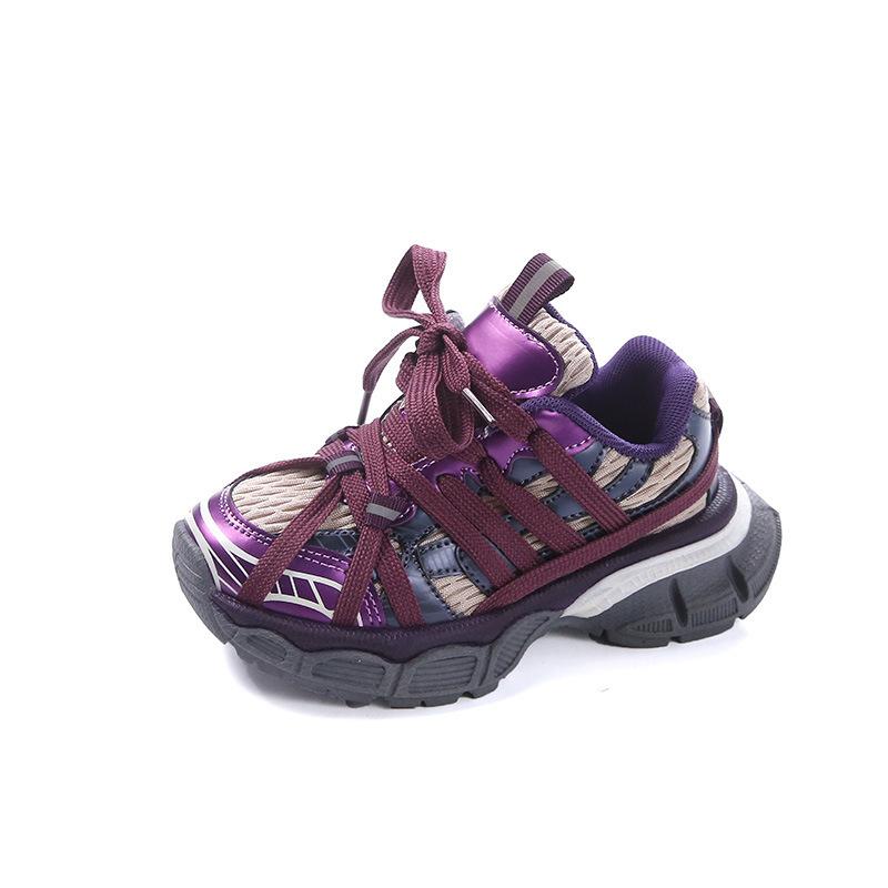 New Style Mesh Breathable Dad Shoes for Boys and Girls, Comfortable, Wear-resistant, Soft-soled and Non-slip Sports Shoes