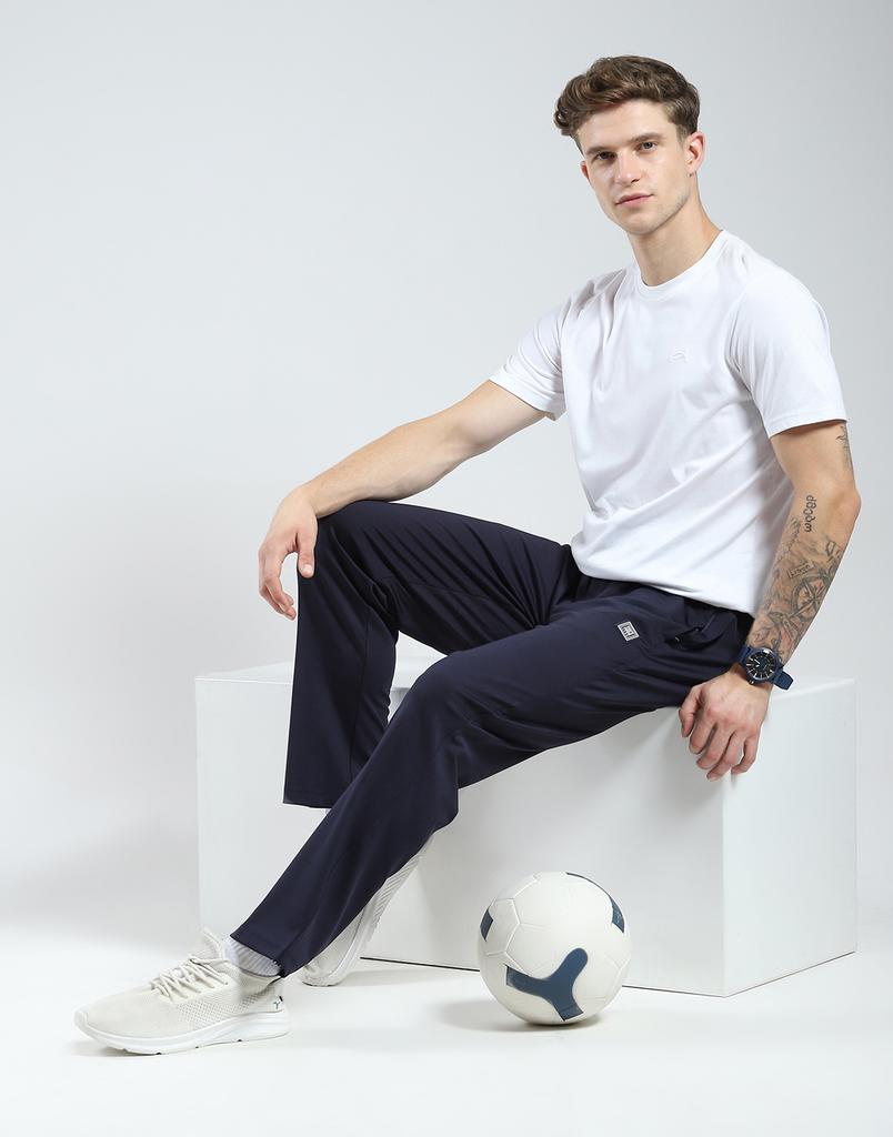 MONTE CARLO Men's Regular Fit Solid Track Pants