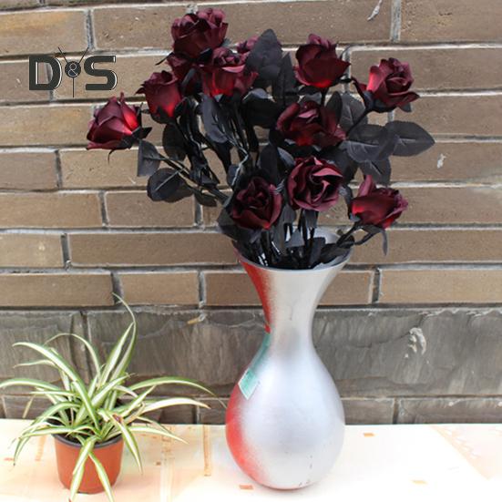 Artificial Flower Plastic 1Pc Smooth Surface Fake Fadeless Wedding Props Plant