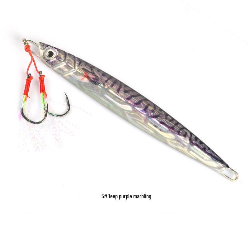 3D Printed Bionic Fish Lure - Iron Plate, Sea Fishing, Deep Sea, 60g & 120g Options