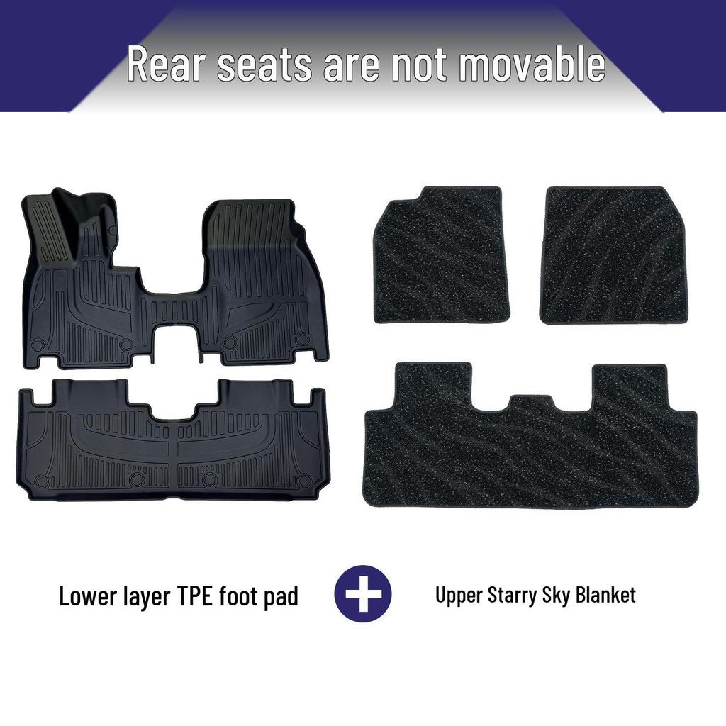 Xingji Era ET Car Floor Mats: Eco-Friendly, Odorless, Double-Layered, Wear-Resistant TPE for Interior Protection