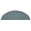 Step Mats 30 pcs 56 x 17 x 3 cm Sea Blue Semi Circular